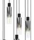 Brooks Slim Round Pendant 9 Light
